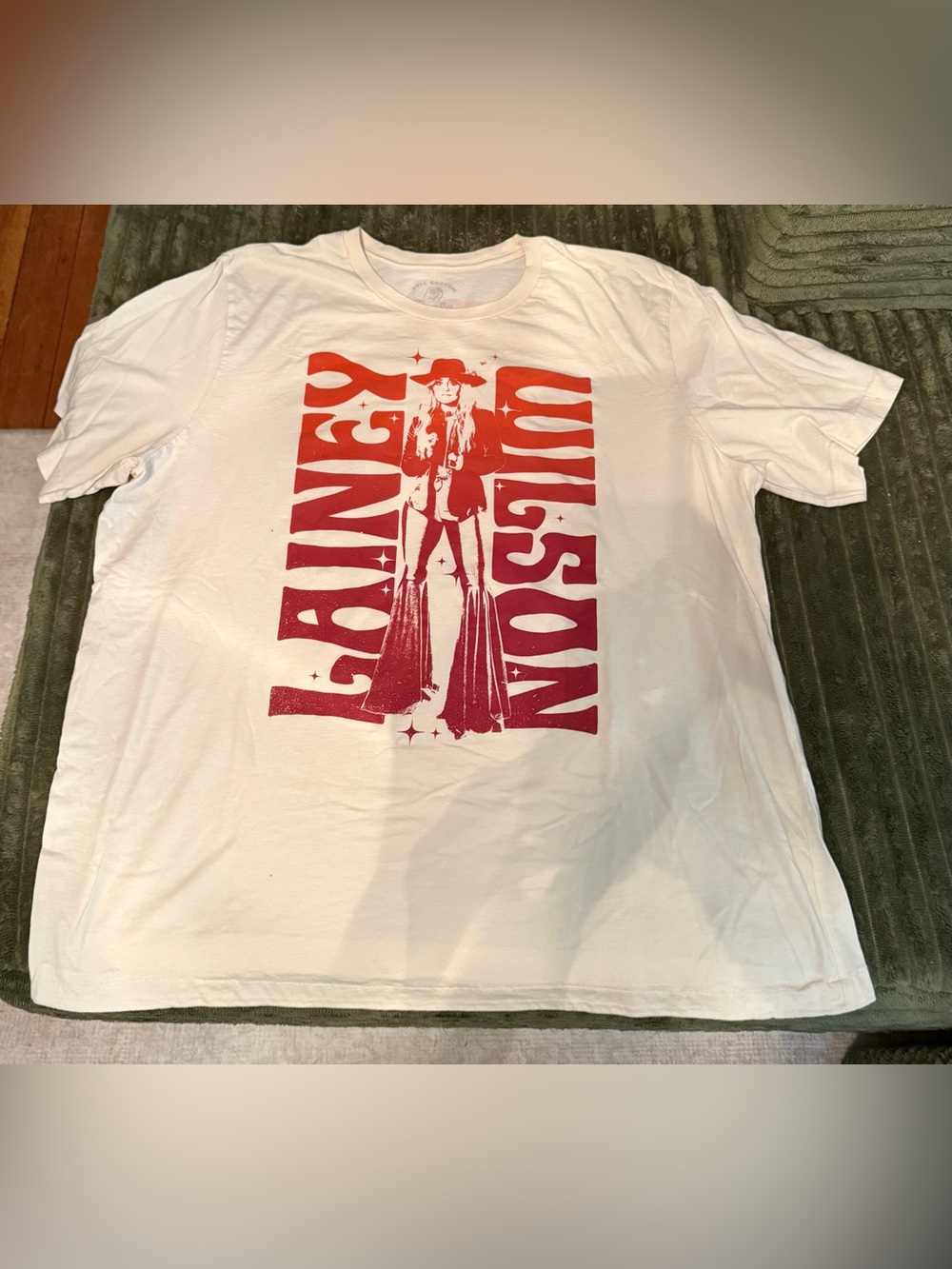 Lainey Wilson Bell Bottom Country Concert Tour 2023 Tee T-Shirt XXL